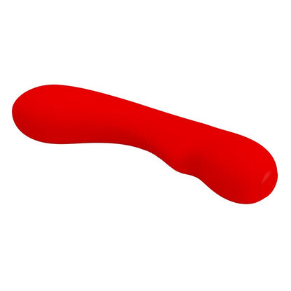 PRETTYLOVE - PRESCOTT VIBRASOR USB SILICONA ROJO