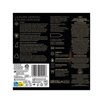 DUREX - PRESERVATIVOS CONEXION TOTAL 10 UD