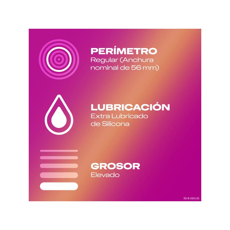 DUREX - PRESERVATIVOS DAME PLACER 12 UD