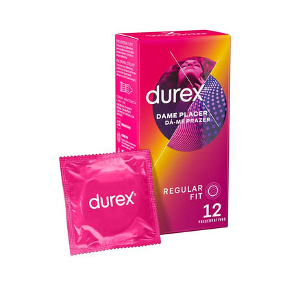 DUREX - PRESERVATIVOS DAME PLACER 12 UD