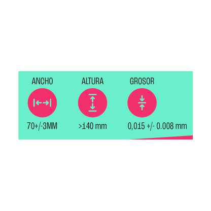 UNIQ - PRESERVATIVOS FEMENINOS AIR FEMALE SIN LÁTEX 3 UNIDADES