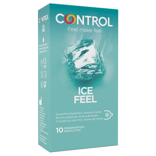 CONTROL - PRESERVATIVOS ICE FEEL 10 UDS