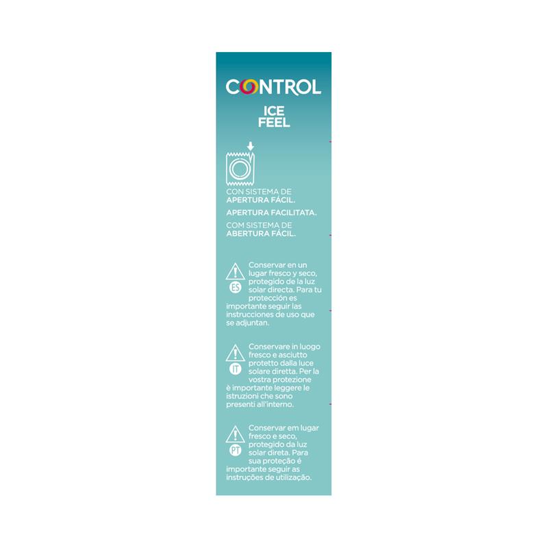 CONTROL - PRESERVATIVOS ICE FEEL 10 UDS