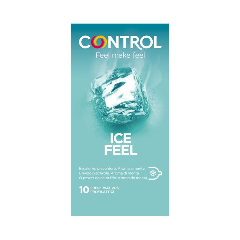 CONTROL - PRESERVATIVOS ICE FEEL 10 UDS