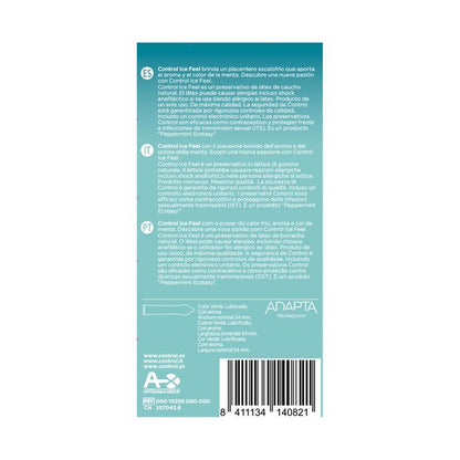 CONTROL - PRESERVATIVOS ICE FEEL 10 UDS