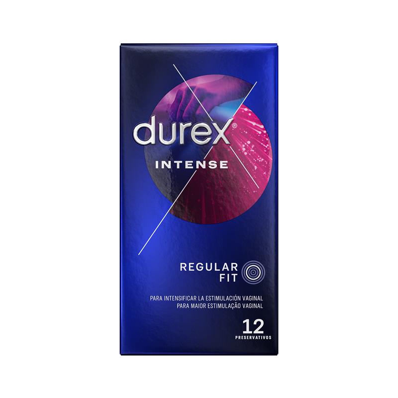 DUREX - INTENSE ORGASMIC 12 UNIDADES