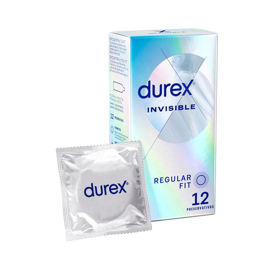 DUREX - PRESERVATIVOS INVISIBLE ULTRA FINO 12 UNIDADES