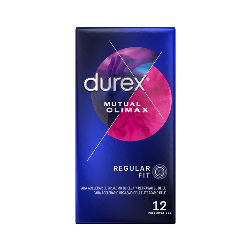 DUREX - PRESERVATIVOS MUTUAL CLÍMAX 12 UD