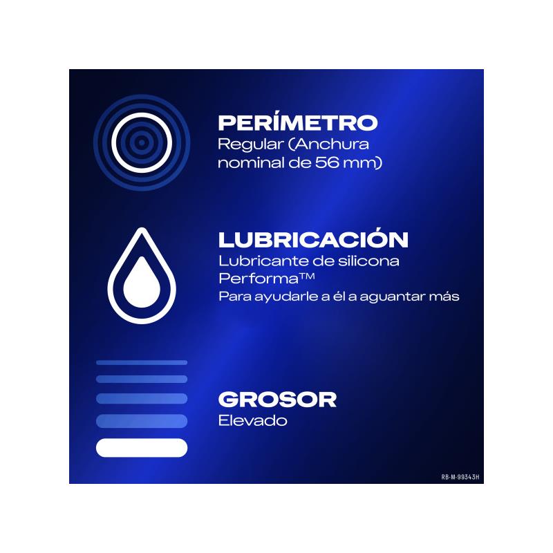 DUREX - PRESERVATIVOS MUTUAL CLÍMAX 12 UD