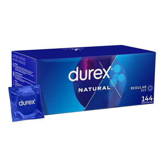 DUREX - PRESERVATIVOS NATURAL 144 UNIDADES