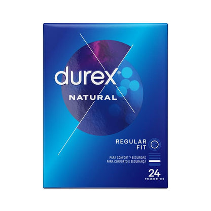 DUREX - PRESERVATIVOS NATURAL 24 UD