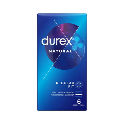 DUREX - PRESERVATIVOS NATURAL 6UD