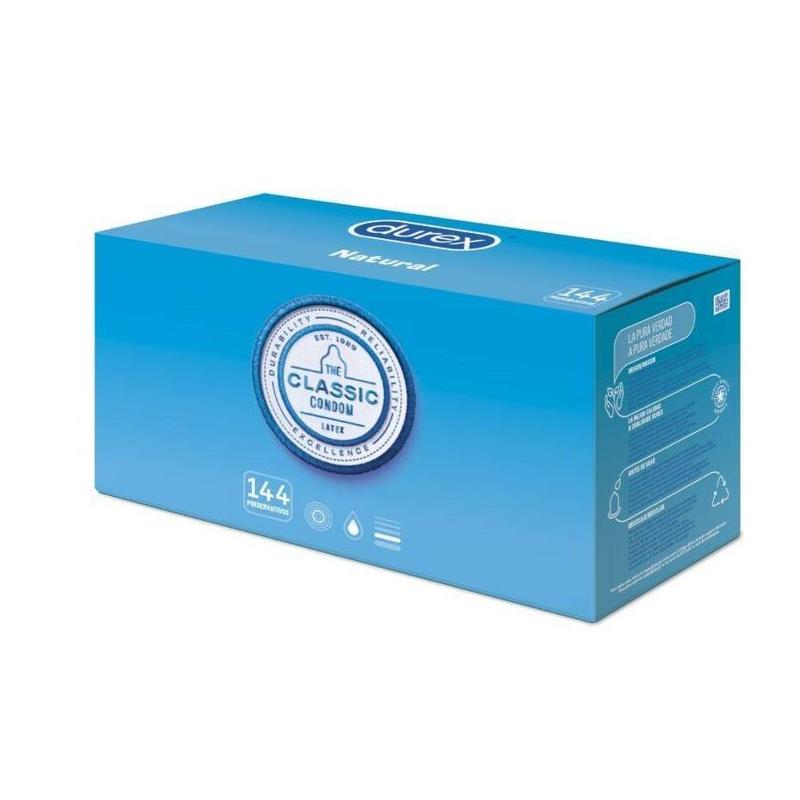 DUREX - PRESERVATIVOS NATURALS SLIM FIT 144 UD