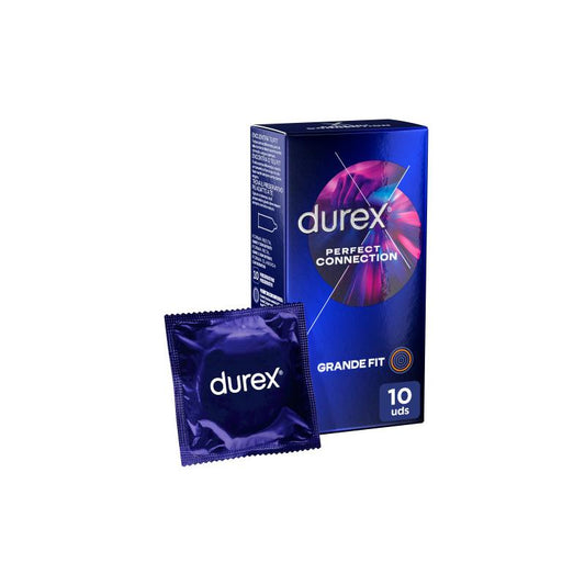 DUREX - PERFECT CONNECTION EXTRA LUBRICACION SILICONA 10 UNIDADES