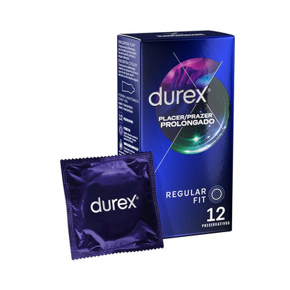 DUREX - PRESERVATIVOS PLACER PROLONGADO 12UD