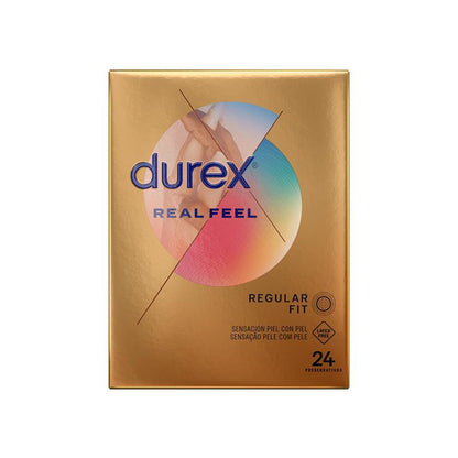 DUREX - PRESERVATIVOS REAL FEEL 24UD