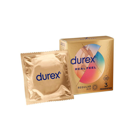 DUREX - PRESERVATIVOS REAL FEEL 3UD