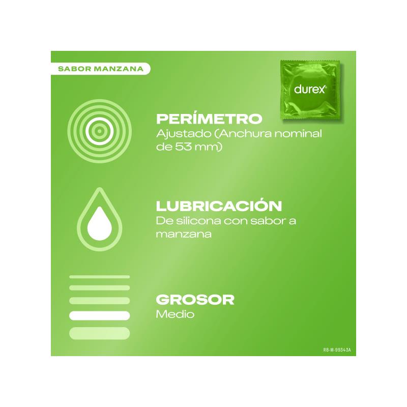 DUREX - PRESERVATIVOS SABORÉAME 12 UD
