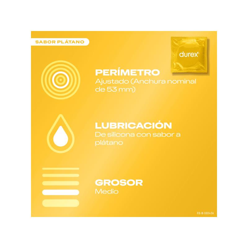 DUREX - PRESERVATIVOS SABORÉAME 12 UD