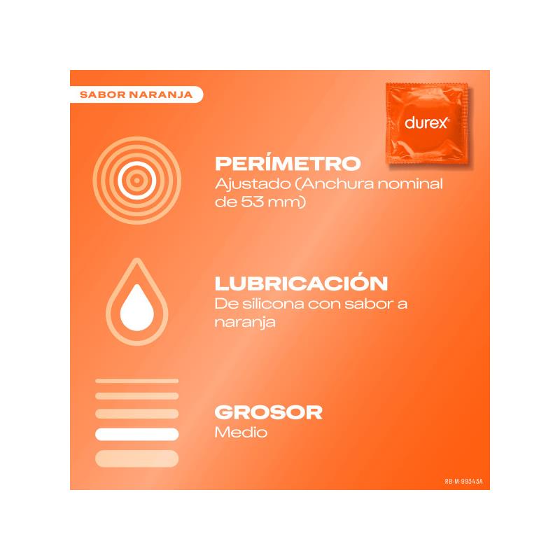 DUREX - PRESERVATIVOS SABORÉAME 12 UD