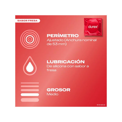 DUREX - PRESERVATIVOS SABORÉAME 12 UD