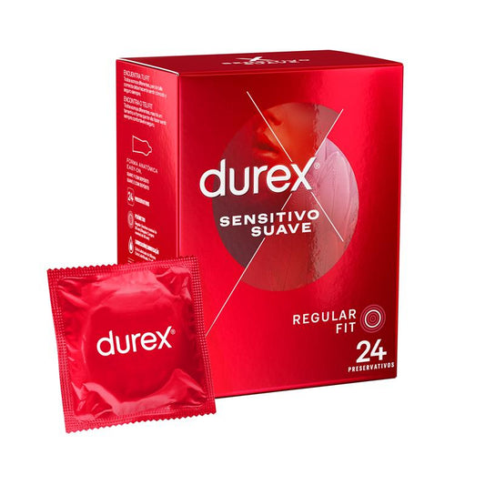 DUREX - PRESERVATIVOS SENSITIVO 24 UNIDADES