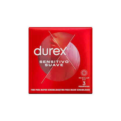 DUREX - PRESERVATIVOS SENSITIVO 3 UNIDADES