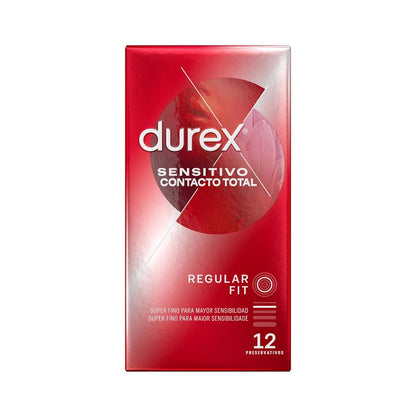 DUREX - PRESERVATIVOS SENSITIVO SUPER FINO 12UD