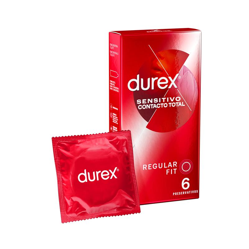 DUREX - PRESERVATIVOS SENSITIVO SUPER FINO 6UD
