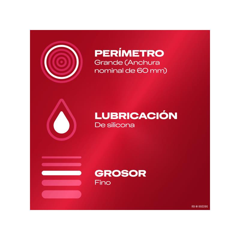 DUREX - PRESERVATIVOS SENTITIVO XL 10 UD