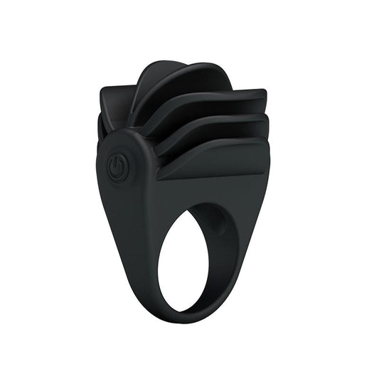 PRETTYLOVE - PRETTY LOVE ANILLO VIBRADOR CHESTER COLOR NEGRO