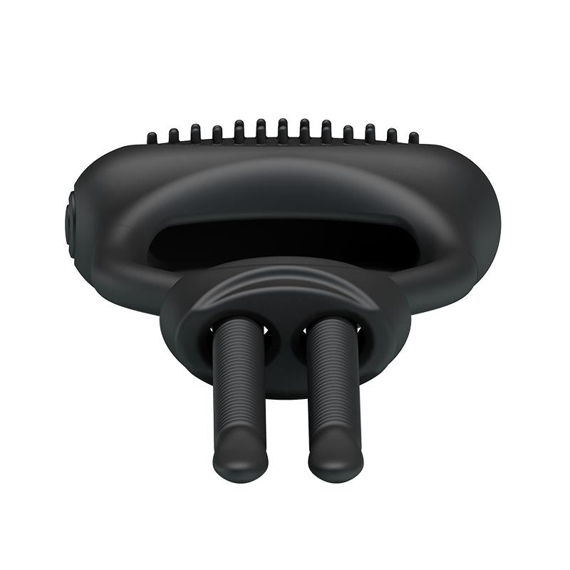 PRETTYLOVE - PRETTY LOVE ANILLO VIBRADOR CURITIS COLOR NEGRO