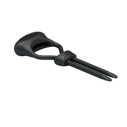 PRETTYLOVE - PRETTY LOVE ANILLO VIBRADOR CURITIS COLOR NEGRO