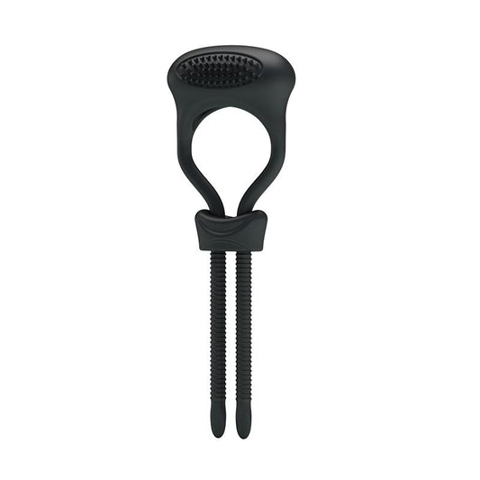 PRETTYLOVE - PRETTY LOVE ANILLO VIBRADOR CURITIS COLOR NEGRO
