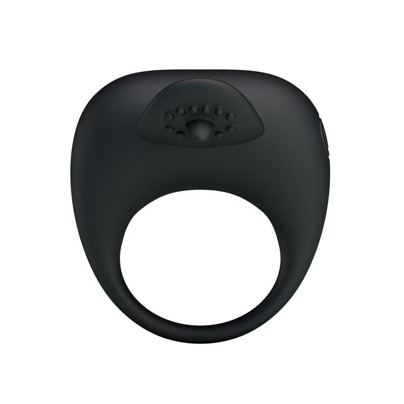 PRETTYLOVE - PRETTY LOVE ANILLO VIBRADOR TONGUO NEGRO