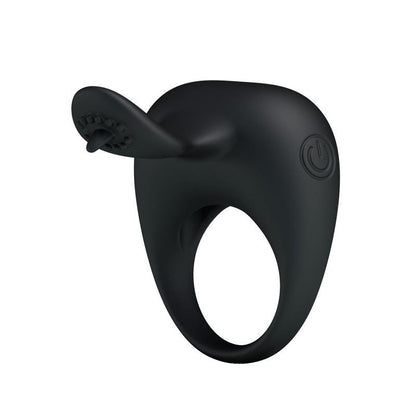 PRETTYLOVE - PRETTY LOVE ANILLO VIBRADOR TONGUO NEGRO