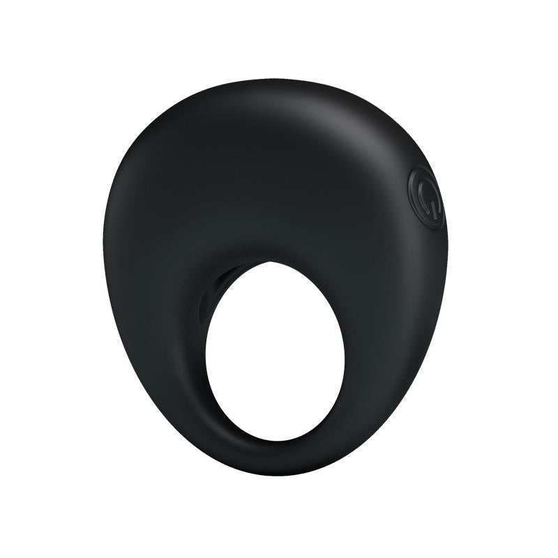 PRETTYLOVE - PRETTY LOVE ANILLO VIBRADOR TRAP COLOR NEGRO
