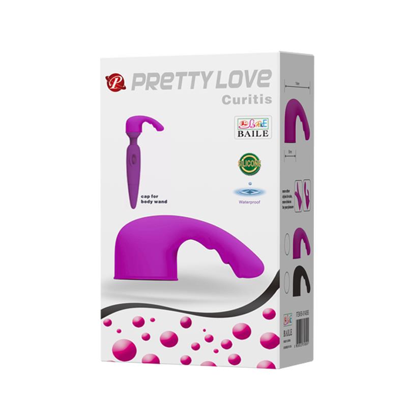 PRETTYLOVE - PRETTY LOVE CABEZAL MASAJEADOR CURITIS PÚRPU CL75