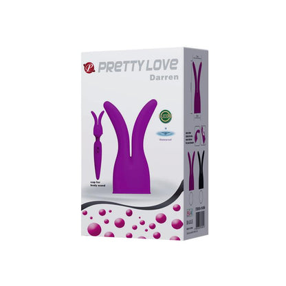 PRETTYLOVE - PRETTY LOVE CABEZAL MASAJEADOR DARREN PÚRPURA