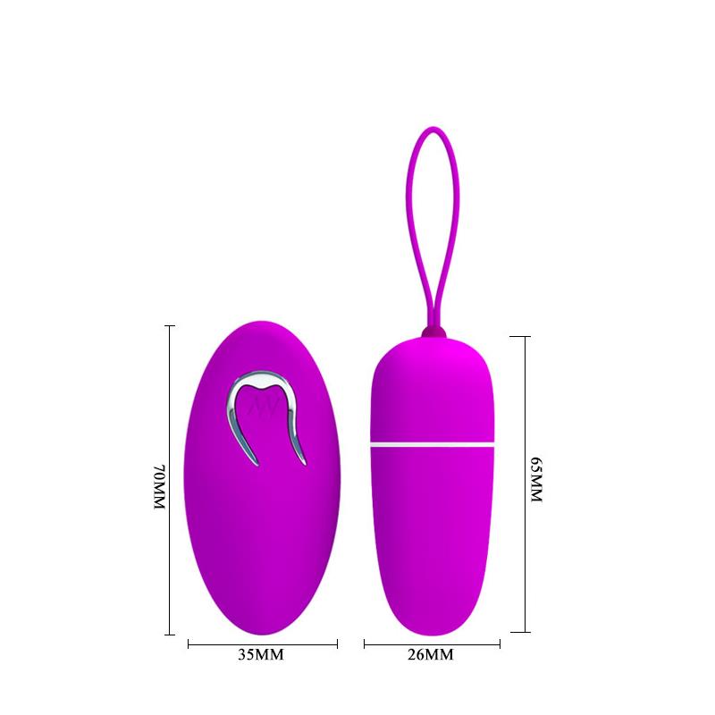 PRETTYLOVE - PRETTY LOVE HUEVO VIBRADOR BRADLEY COLOR PÚRPURA