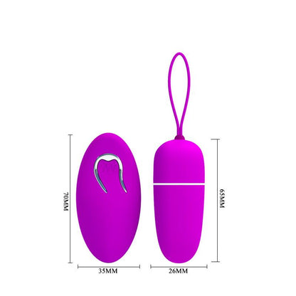 PRETTYLOVE - PRETTY LOVE HUEVO VIBRADOR BRADLEY COLOR PÚRPURA