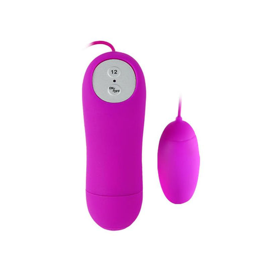 PRETTYLOVE - PRETTY LOVE HUEVO VIBRADOR EUNICE COLOR PÚRPU CL70
