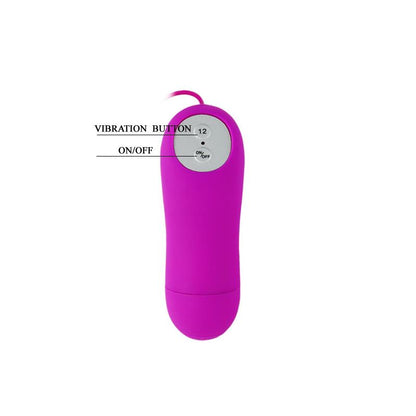 PRETTYLOVE - PRETTY LOVE HUEVO VIBRADOR EUNICE COLOR PÚRPU CL70