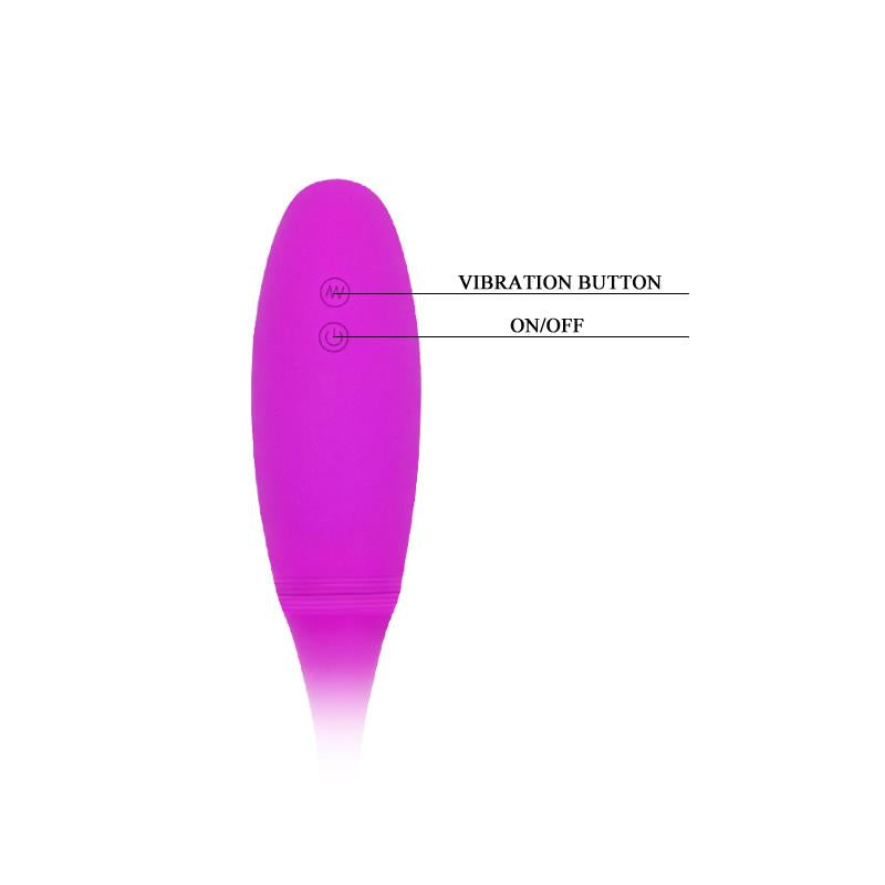 PRETTYLOVE - PRETTY LOVE HUEVO VIBRADOR SNAKY COLOR ROSA
