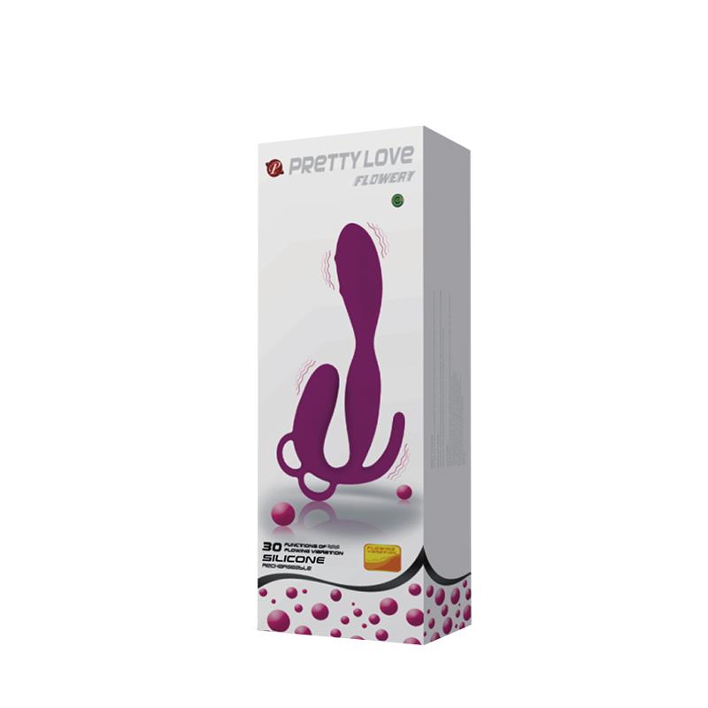 PRETTYLOVE - PRETTY LOVE PLUG ANAL FLOWERY COLOR PÚRPURA