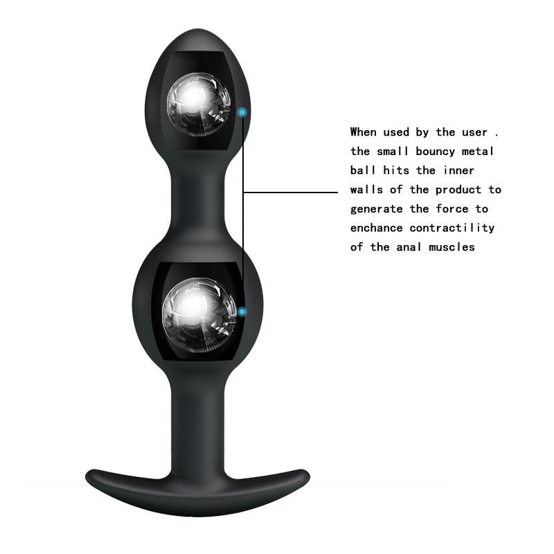 PRETTYLOVE - PRETTY LOVE PLUG ANAL PESADO COLOR NEGRO