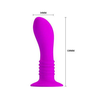 PRETTYLOVE - PRETTY LOVE PLUG ANAL VIBRADOR COLOR PÚRPURA