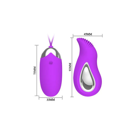 PRETTYLOVE - PRETTY LOVE VIBRADOR A CONTROL REMOTO EDEN CL40