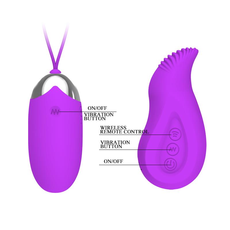 PRETTYLOVE - PRETTY LOVE VIBRADOR A CONTROL REMOTO EDEN CL40