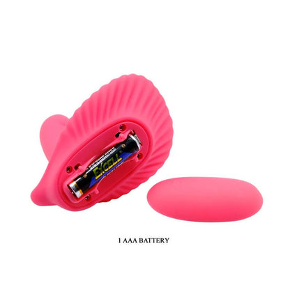 PRETTYLOVE - PRETTY LOVE VIBRADOR A CONTROL REMOTO FANCY CLAMSHELL COLOR ROSA